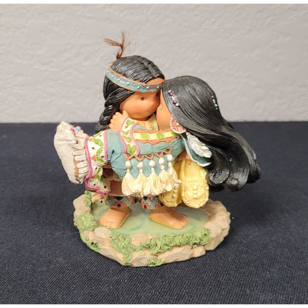 Enesco Friends of the Feather Figurine "Our Love Will Carry Us" 2000 #832456